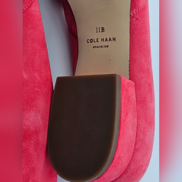 Cole Haan Geranium Suede Vanessa Skimmer 11B NWOT - Picture 8 of 11